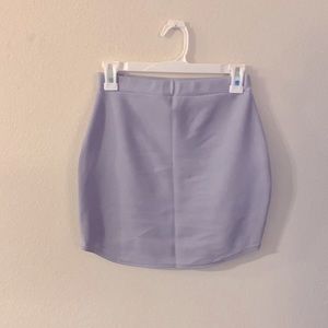 Grey/purple pencil skirt